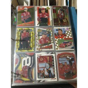 Dale Earnhardt Jr. Nascar 9  Card Lot